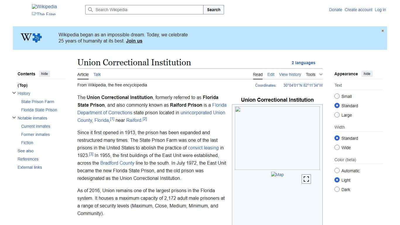 Union Correctional Institution - Wikipedia